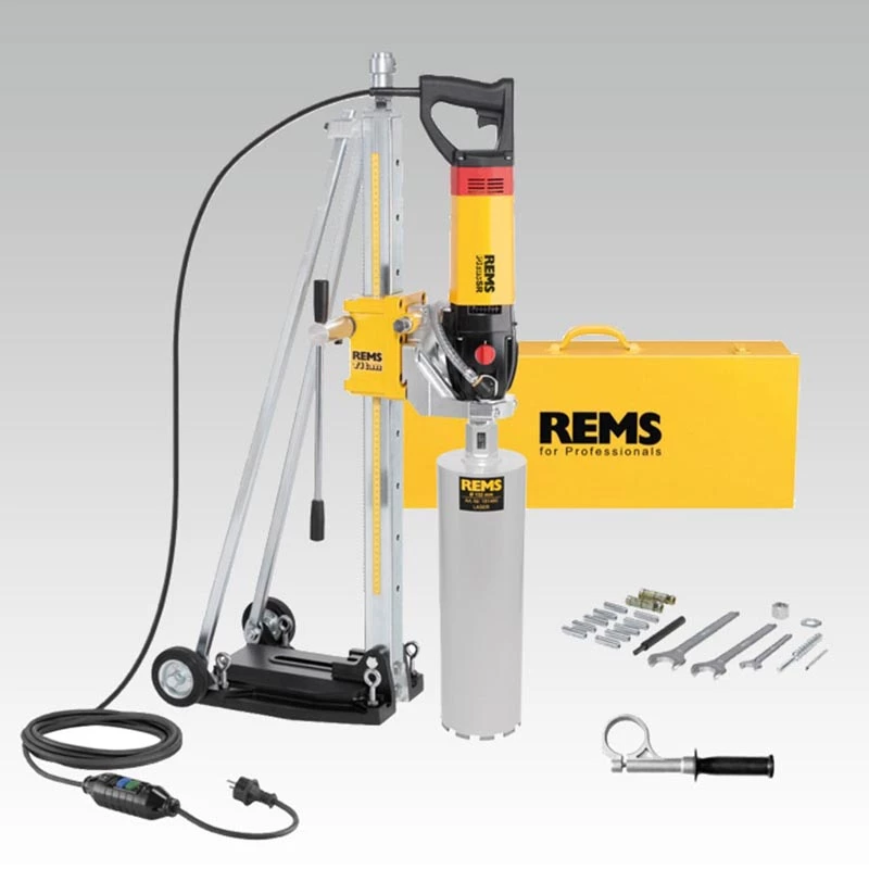 Rems Picus SR Set Titan elektromos gyémánt-magfúrógép fúróállvánnyal