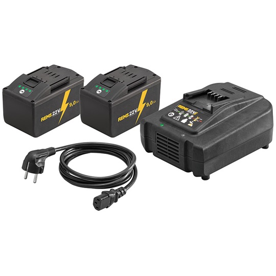 Rems Power-Pack 22V akkumulátor rendszer, 9,0 Ah / 230V, 290 W