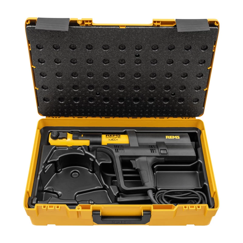 Rems Power-Press XL ACC Basic-Pack elektrohidraulikus présgép XL-Boxx-ban