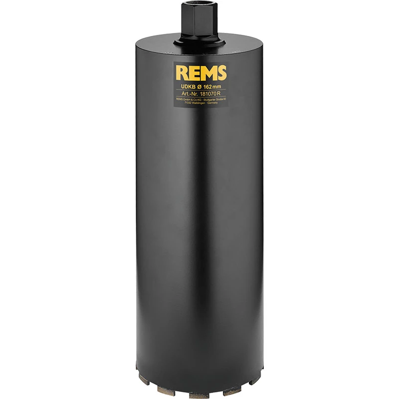 Rems UDKB 162x420xUNC 1 1/4 gyémánt magfúró korona 162mm