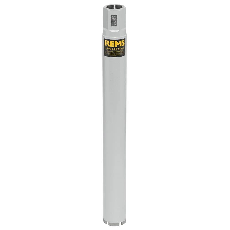 Rems univerzális gyémántfúrókorona LS lézerrel heggesztve UDKB-LS 52x420xUNC 1 1/4"