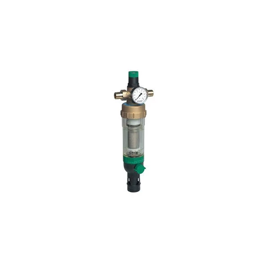 Honeywell Resideo Braukmann ivóvíz szűrő+nyomásszab. kombináció, visszamosh. 100m szűrő, 1/2", KM+holl., PN16, max 40°C