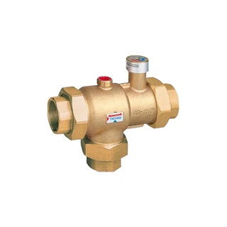 Resideo Braukmann term. keverőszelep, HMV keverés, forrázásvédelem, 1", KM + holl., 36-53°C, max 90°C, kvs=2,5