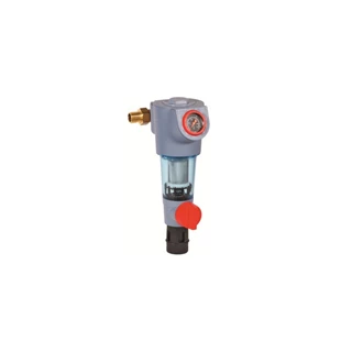 Resideo Braukmann visszamosható vízszűrő, forgható csatl., rm. 100 µm szűrőbetét, 1/2", KM+holl., PN16, max 30°C