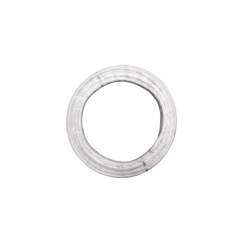 Rézcső  12-1 lágy, vegytiszta, szigetelt, tekercses, 25m/tekercsben, 6mm-es UV álló szigeteléssel Leeds Silver
