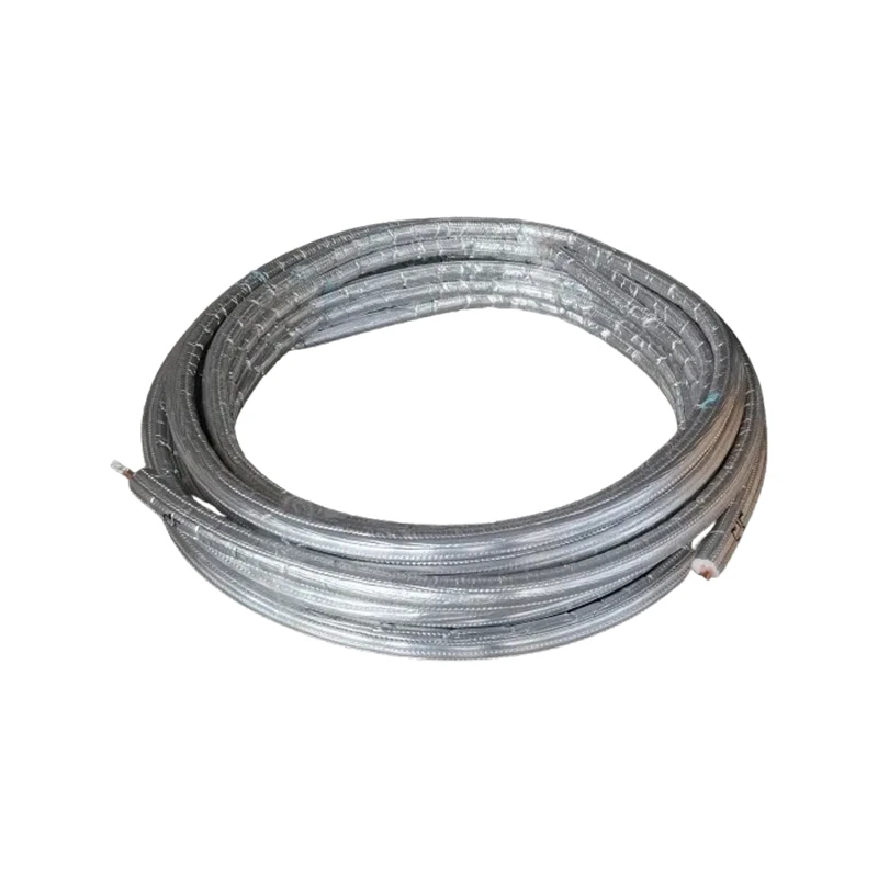Rézcső  5/8"-1 lágy(15), vegytiszta, szigetelt, tekercses, 25m/tekercsben, 6mm-es anti UV szigeteléssel E/FA