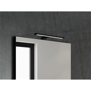 Riho Type07 300mm-es Led világítás, fali tükrökhöz, kapcsoló nélkül, króm felület