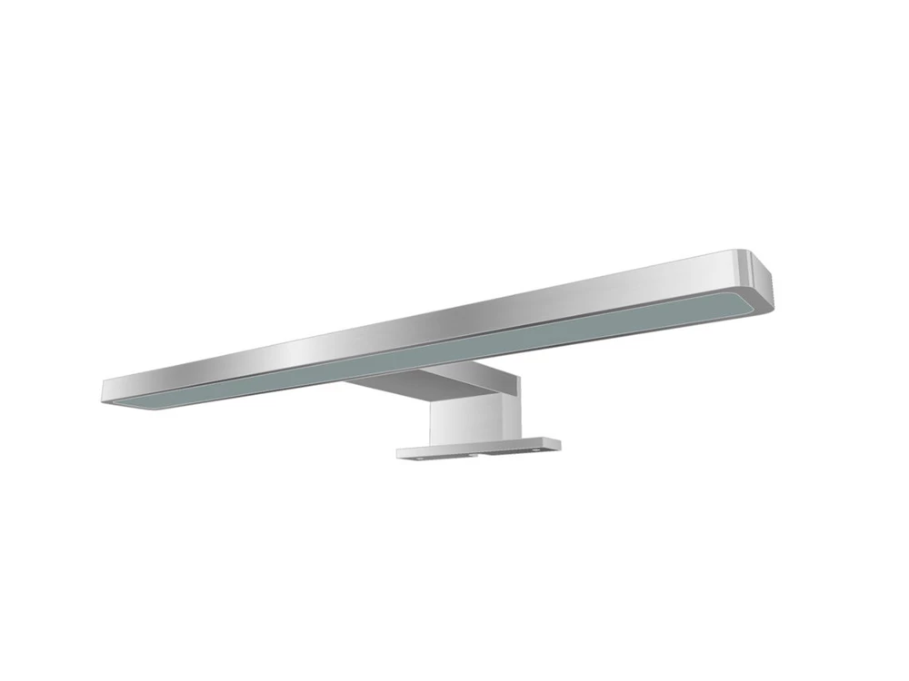 Riho Type07 300mm-es Led világítás, fali tükrökhöz, kapcsoló nélkül, króm felület