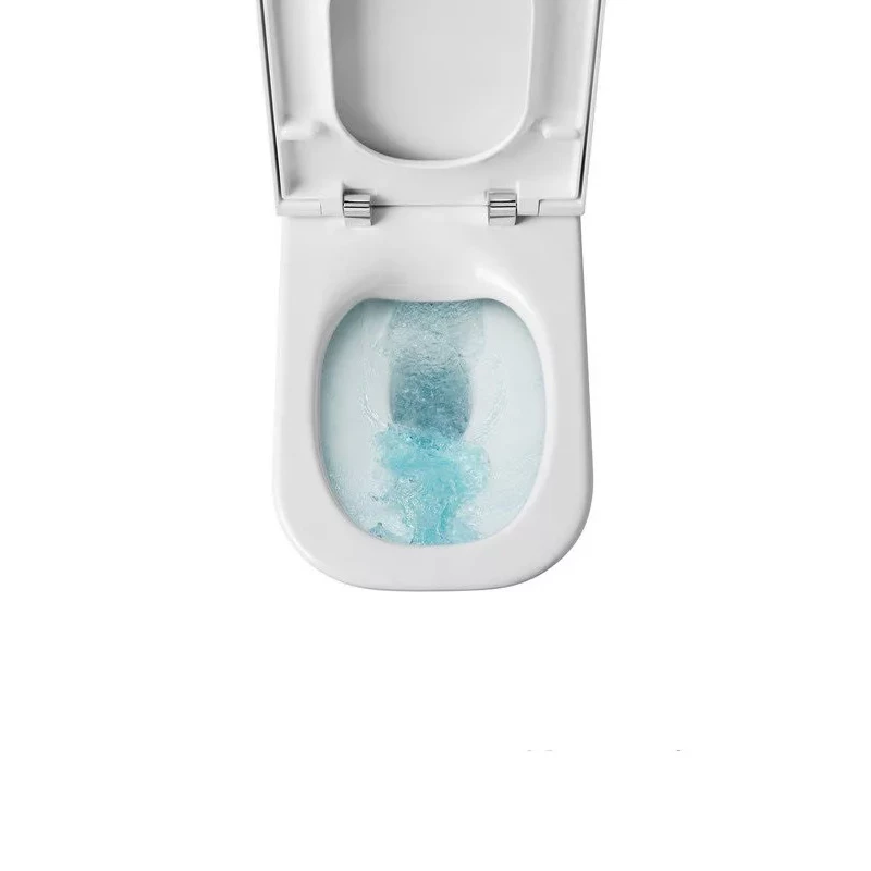 Roca The Gap Rimless fali WC csésze, Slim SoftClose WC ülőkével, szögletes, csomagban 540*350*400 mm