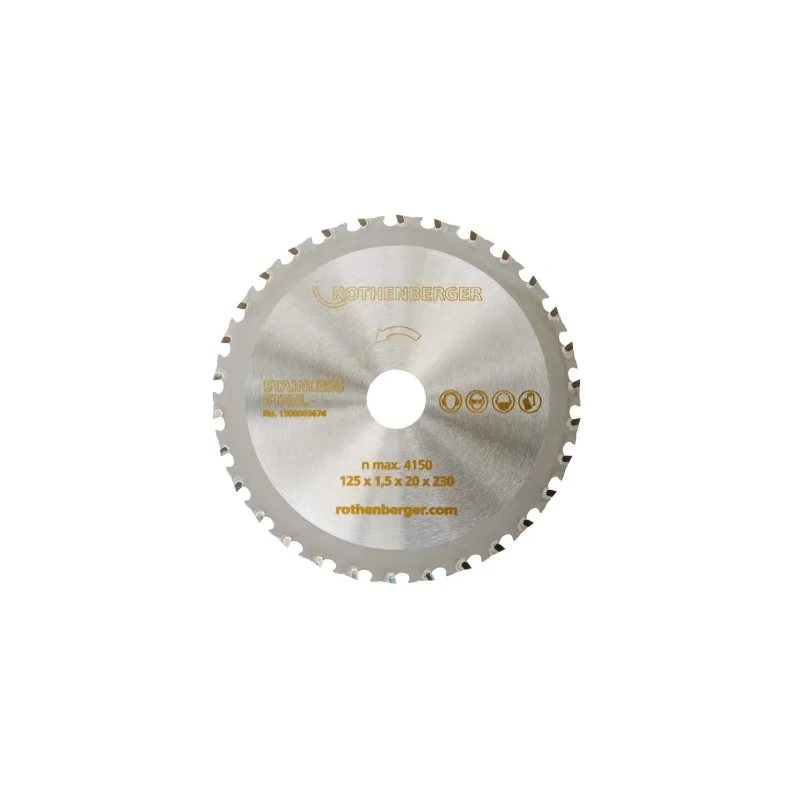 Rothenberger Duracut X fűrésztárcsa inox acélhoz, Pipecut mini csővágó géphez