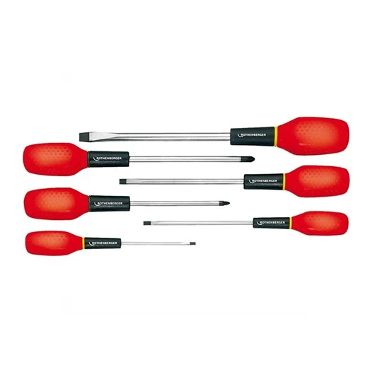 Rothenberger EUROLINE csavarhúzó készlet, 2 x PH, 4 x lapos