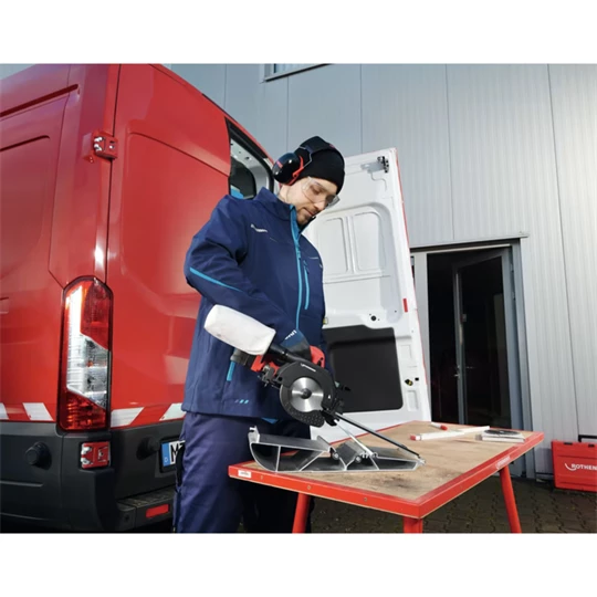 Rothenberger Pipecut mini csővágó gép + UNI vágótárcsa, ROCASE 6427 bőröndben (akku és töltő nélkül)