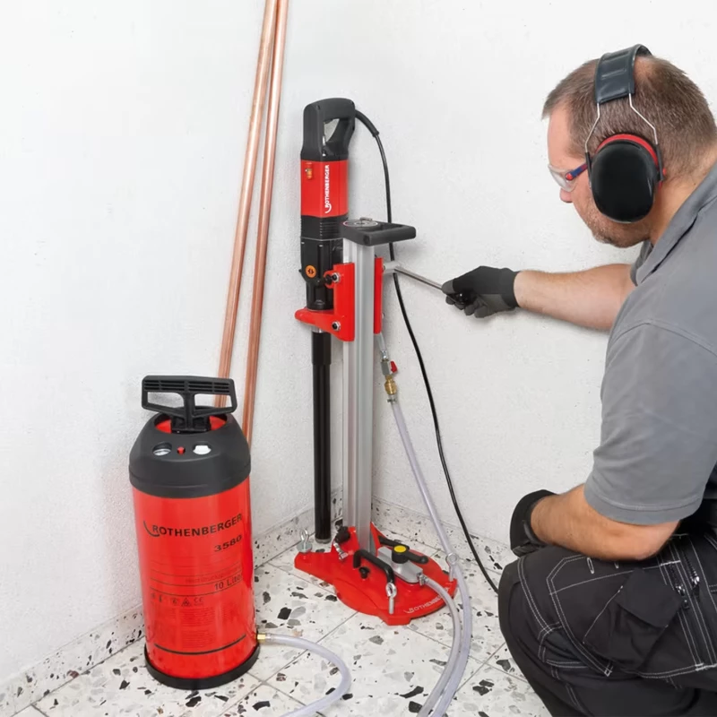 Rothenberger RODIACUT 150 / RODIADRILL 160 gyémánt fúrórendszer