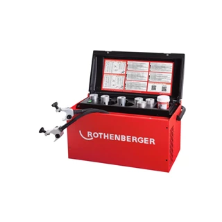 Rothenberger ROFROST TURBO R290 csőfagyasztó készülék, 1.1/4" + 6 szűkítőbetét