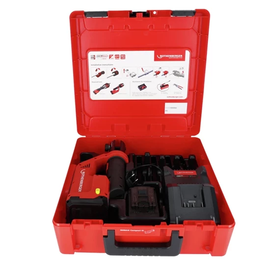 Rothenberger ROMAX COMPACT III Basic Set 1, 1x2Ah, EU, AMP