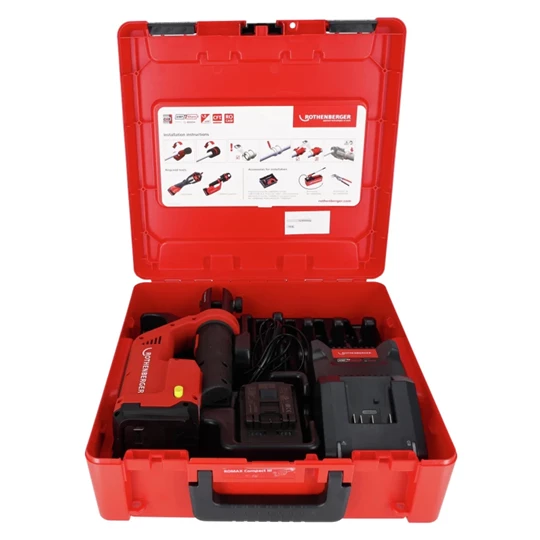 Rothenberger ROMAX COMPACT III Set >B<MaxiPro 1/4"-1.1/8", 2Ah, EU, AMP