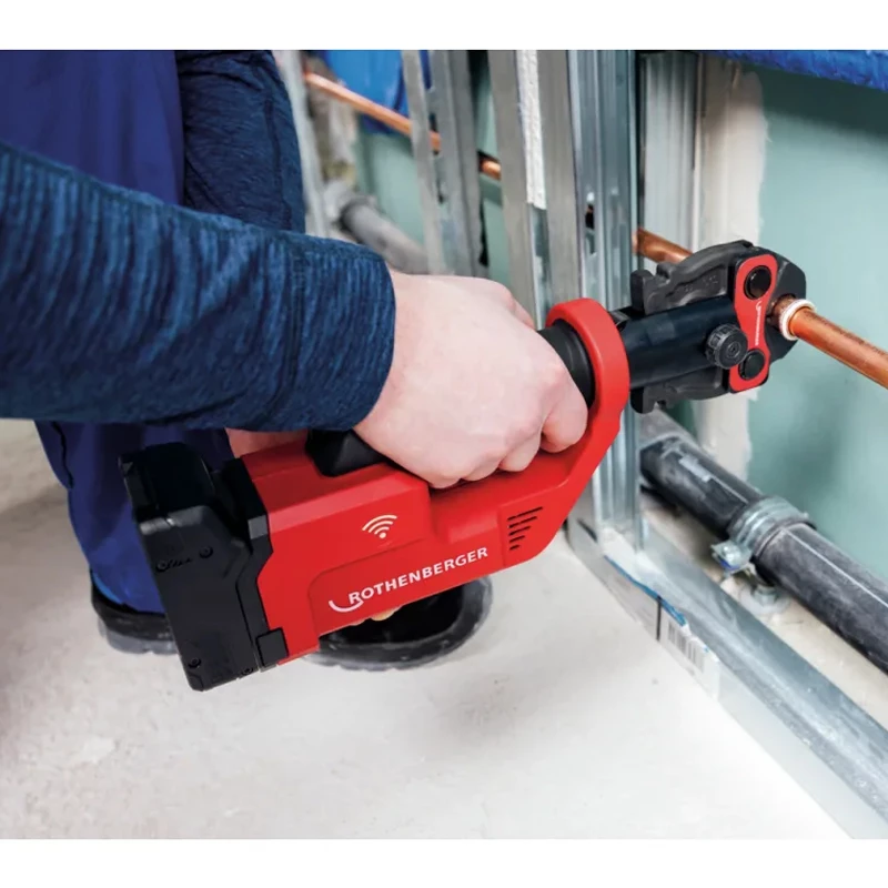 Rothenberger ROMAX COMPACT III set SV15-22-28, 2Ah, EU, AMP