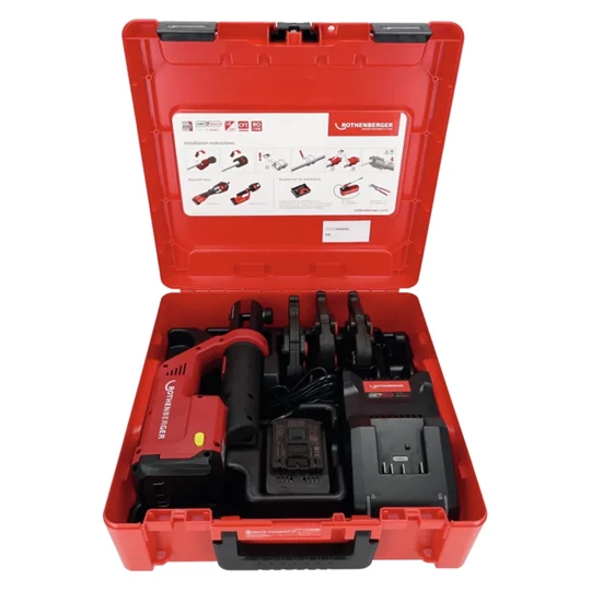 Rothenberger ROMAX COMPACT III set SV15-22-28, 2Ah, EU, AMP