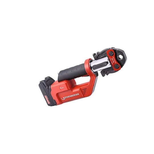 Rothenberger ROMAX Compact TT akkumulátoros présgép 1 db 2Ah-s akkumulátorral és töltővel