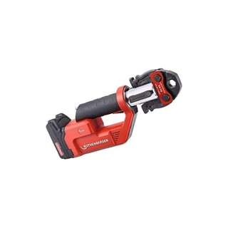 Rothenberger ROMAX Compact TT akkumulátoros présgép SV 15-22-28 préspofákkal, 1x2 Ah akku + töltő kofferben