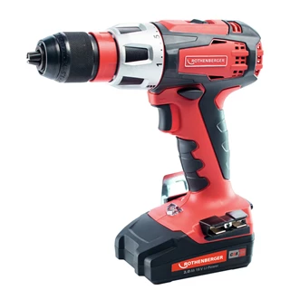 Rothenberger ROMAX Compact TT akkumulátoros présgép TH 16-20-26 préspofákkal + akkus ütvecsavarozó