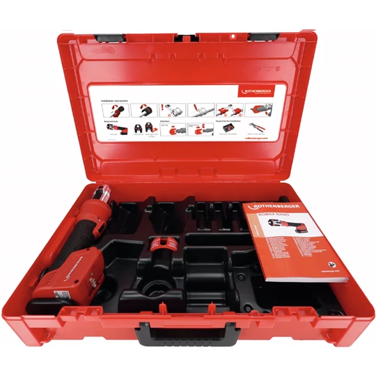 Rothenberger ROMAX NANO alapgép ROCASE 6414 kofferban