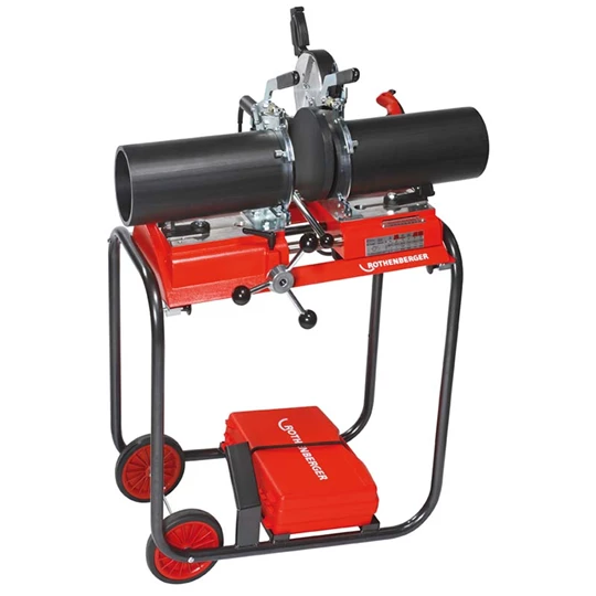 Rothenberger ROWELD P160 Saniline PE tompahegesztő gép, 40-160 mm, lefolyórendszerhez