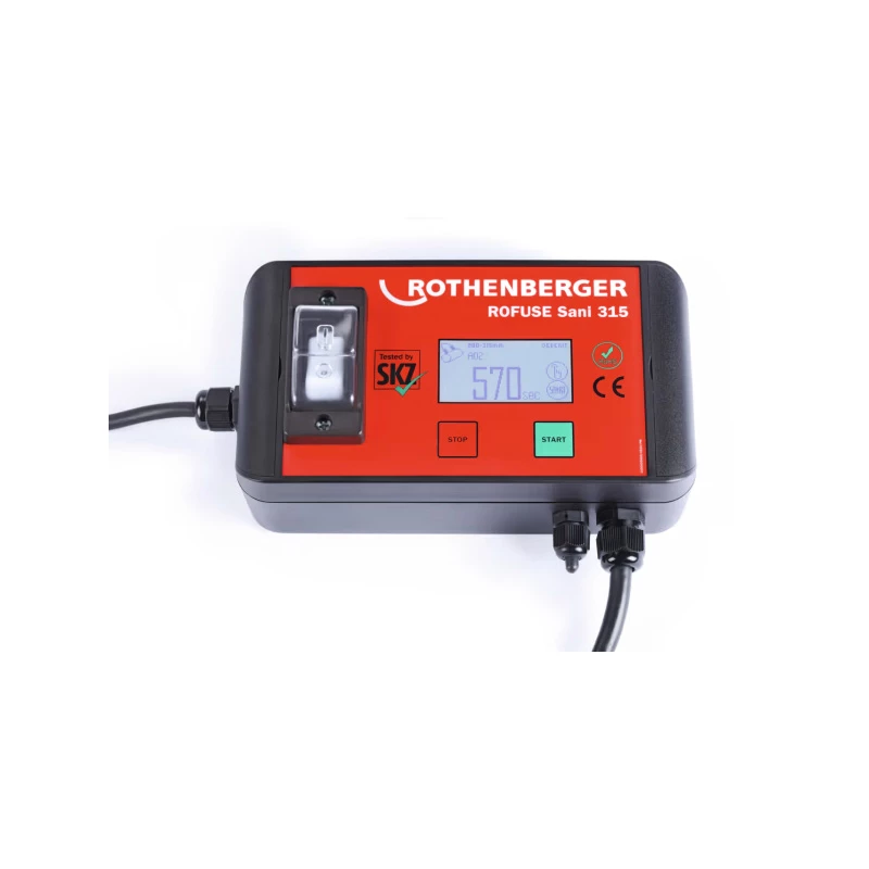 Rothenberger ROWELD ROFUSE SANI 315 elektrofitting hegesztő 315 mm-ig ROCASE-ben