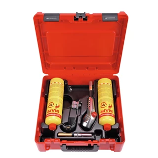 Rothenberger SUPER FIRE 3 HOT BOX keményforrasztó készlet, 7/16"-EU, MAPP gáz 2018