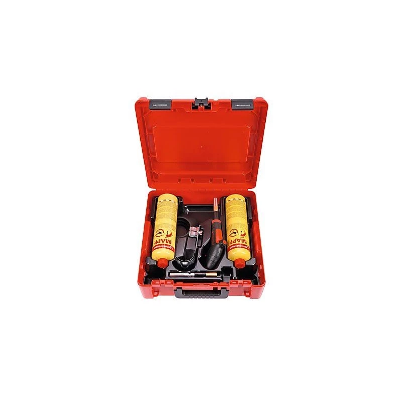 Rothenberger SUPER FIRE 4 HOT BOX keményforrasztó készlet, 7/16"-EU, MAPP gáz 2018