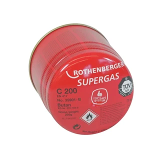 Rothenberger gázpalack, C200, 190g 