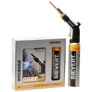 Rothenberger gázpalack, PowerJet markolat + Sievert Ultragas