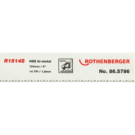 Rothenberger univerzális fűrészlap HSS bimetál, 150x20x0,9, 5 darab