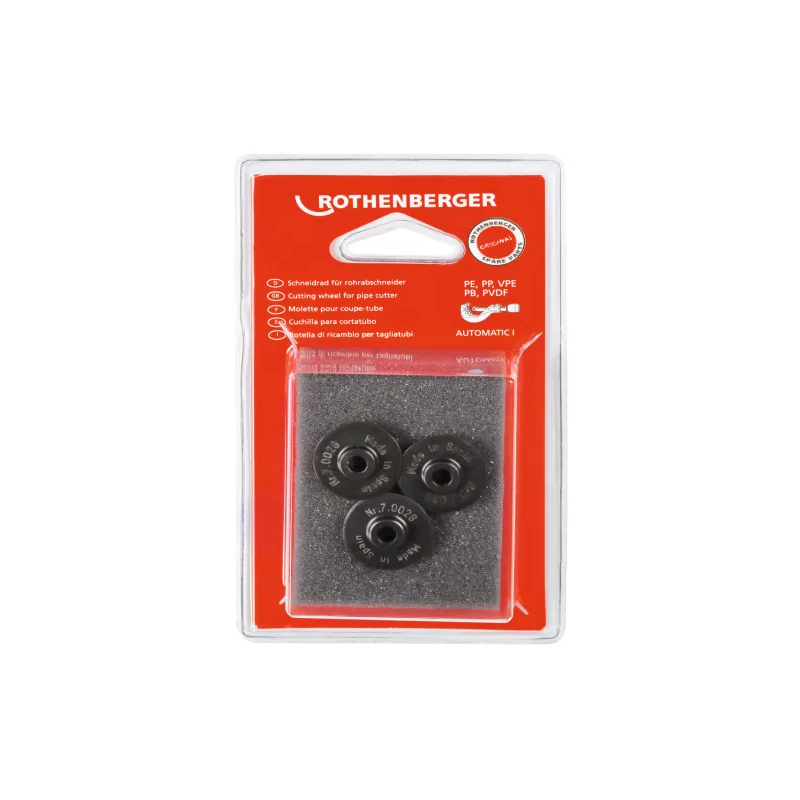 Rothenberger vágókerék műanyagra, 70031-be, 6-67 mm, (3 db-os csomag!), darabár!