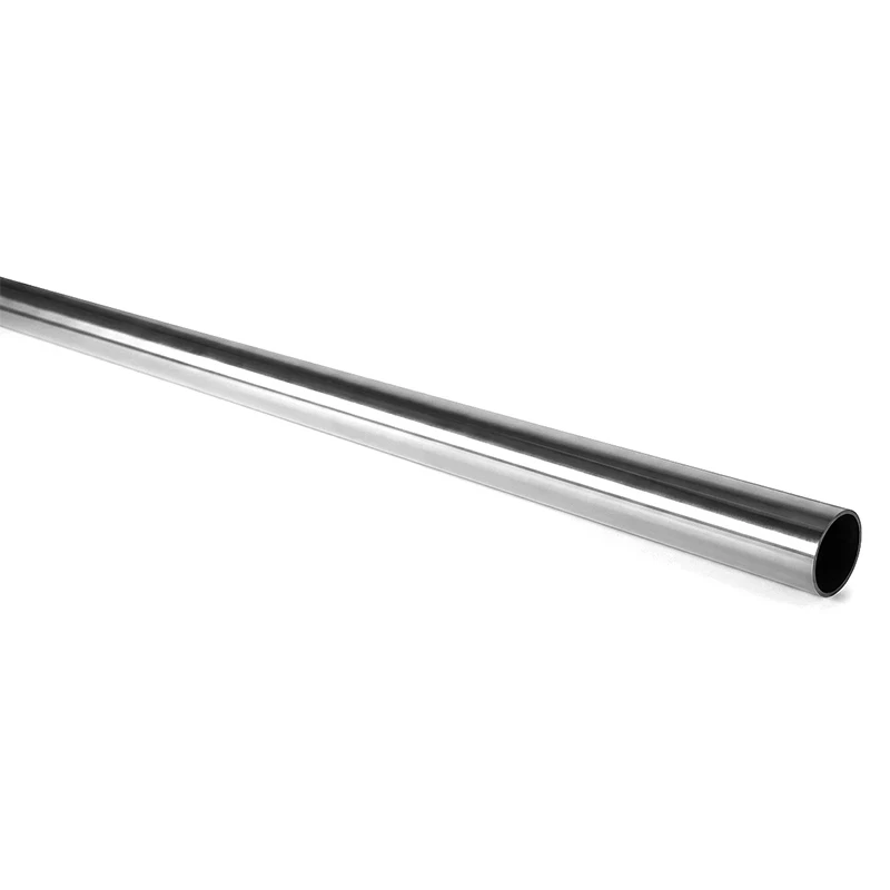 Rozsdamentes acél cső BASE-hez, 108 x 1,5 mm, 1.4301 - AISI304, EN 10217-7, fűtésre-hűtésre, 6 fm/szál (fekete kupak)