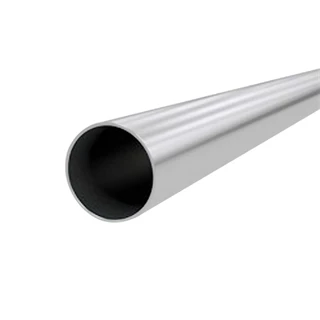 Rozsdamentes acél cső BASE-hez, 89 x 1,5 mm, 1.4301 - AISI304, EN 10217-7, fűtésre-hűtésre, 6 fm/szál (fekete kupak)