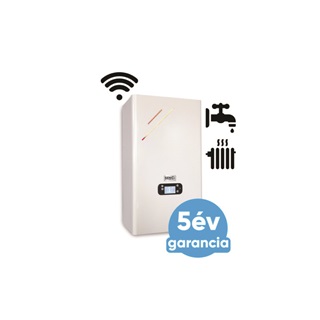 SENKO SENel Combi WiFi 15 kW elektromos kazán fűtéshez + átfolyós rendszerű HMV előállításhoz