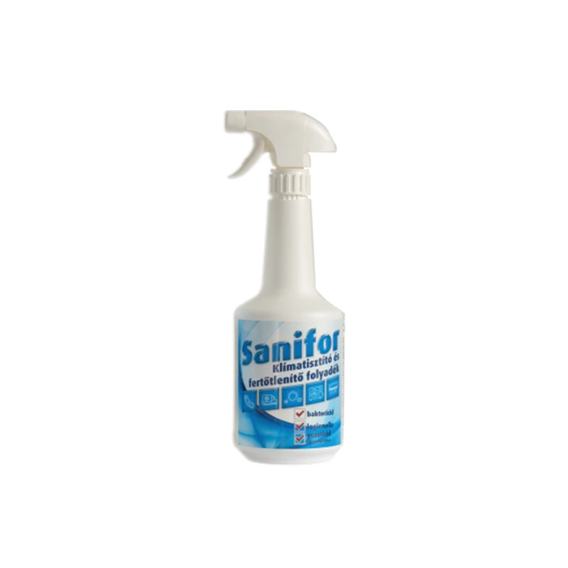 Sanifor klímatisztító és fertőtlenítő folyadék 750 ml