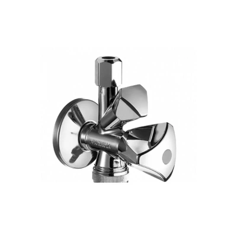 Schell Sanland kombinált sarokszelep  1/2" -3/8"-3/4"