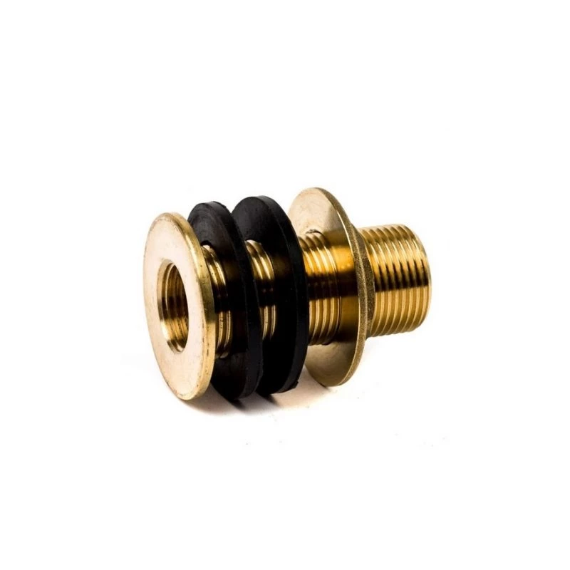 Sárgaréz átvezető, KB 3/4"-1/2"-55 mm