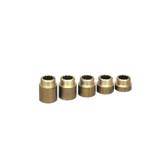 Sárgaréz csaphosszabbító, 1/2"-25 mm , Németh