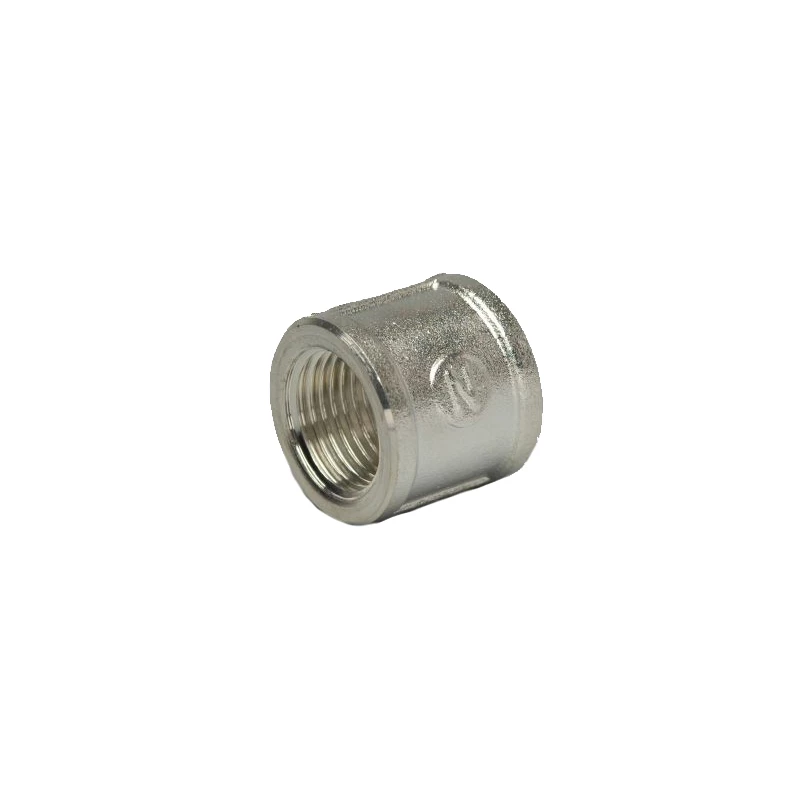 Sárgaréz karmantyú, 1/2", ónozott, Németh
