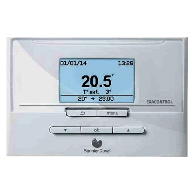 Saunier Duval Exacontrol E7 C heti programozású digitális termosztát 