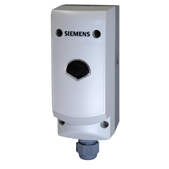 Siemens csőtermosztát RAK-ST merülő érzékelő 15-95°C-ig kihúzható érzékelős