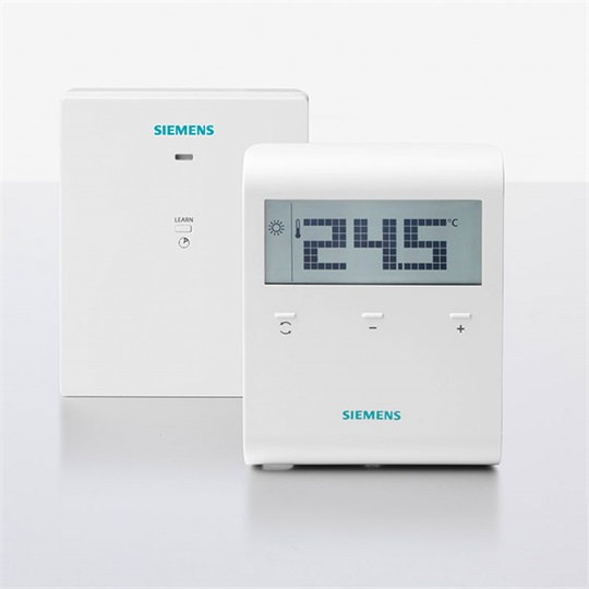 Siemens RDD100.1 vezetékes digitális termosztát, LCD kijelzővel