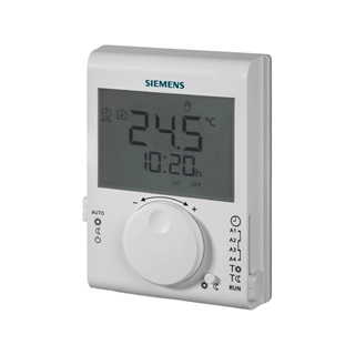 Siemens RDJ100 programozható vezetékes termosztát, LCD kijelzővel, elemes