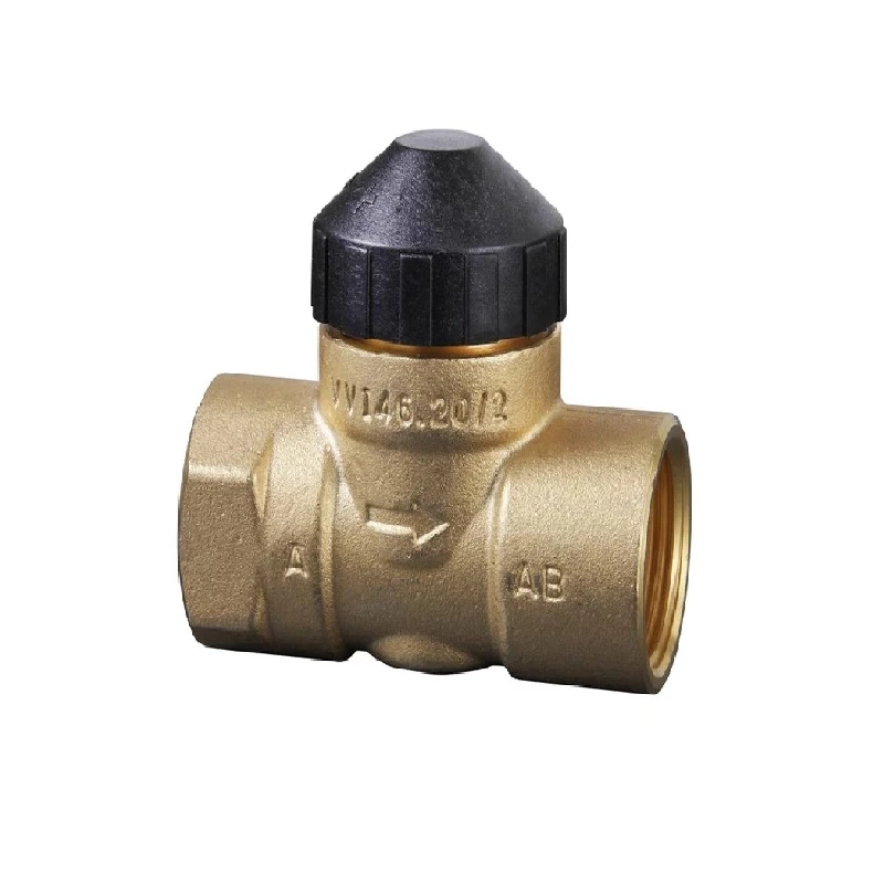 Siemens zónaszelep 1utú Dn20 3/4" Pn16 kvs=3,5  2-110C°-ig
