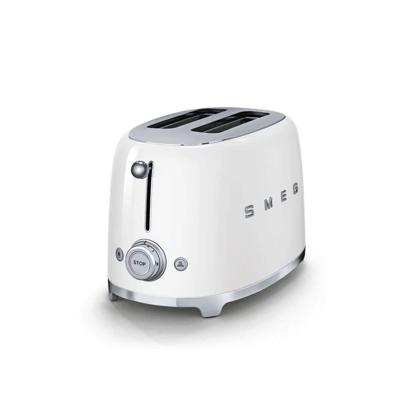 Smeg retro 2-szeletes kenyérpirító, fehér