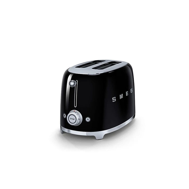 Smeg retro 2-szeletes kenyérpirító, fekete