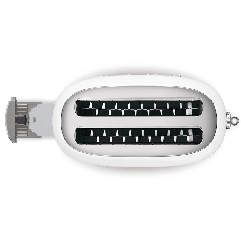 Smeg retro 4-szeletes kenyérpirító, fehér